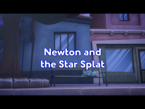 Newton and the Star Splat still