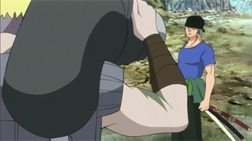 One Piece Season 18 Episode 749 - The Sword Technique Heats Up! Law and Zoro Finally Appear!