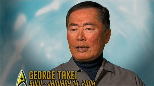 Red Shirt Logs: George Takei on Sulu's Career Advancement still