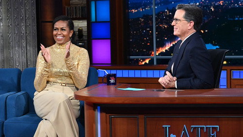 The Late Show with Stephen Colbert Season 8 Episode 35 - Michelle Obama, Stromae