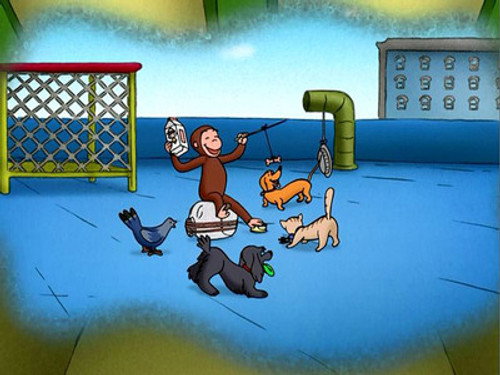 Curious George Season 1 Episode 53 - The All Animal Recycled Band