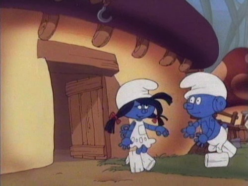 The Clockwork Smurfette still