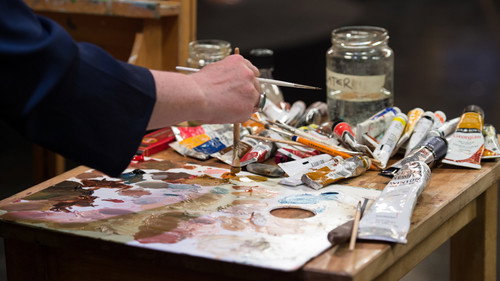 Portrait Artist of the Year Season 4 Episode 9 - Lily Cole, Simon Callow