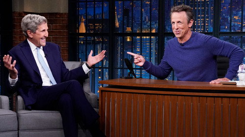 Late Night with Seth Meyers Season 9 Episode 3 - U.S. Special Presidential Envoy for Climate John Kerry, Jim Gaffigan