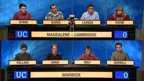 Magdalene College, Cambridge v Warwick still