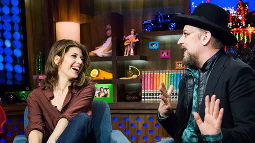 Marisa Tomei & Boy George still
