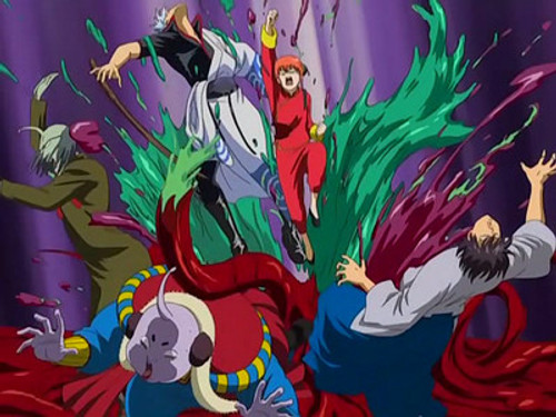 Gintama Season 1 Episode 42 - You Know What Happens if You Pee on a Worm