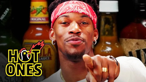 Hot Ones Season 8 Episode 10 - Jimmy Butler Goes Rocky Balboa on Spicy Wings