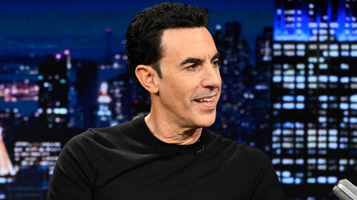 Sacha Baron Cohen, KJ Apa, Beck still