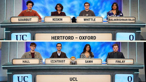 University Challenge Season 53 Episode 20 - Hertford College, Oxford v UCL