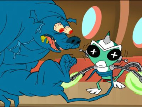 Super Robot Monkey Team Hyperforce Go! Season 2 Episode 10 - Wonder Fun Meat World