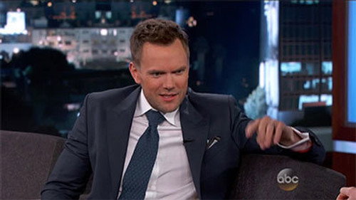 Joel McHale, Ansel Elgort, Benmont Tench still