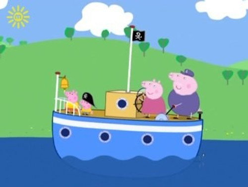 Grandpa Pig's Boat still