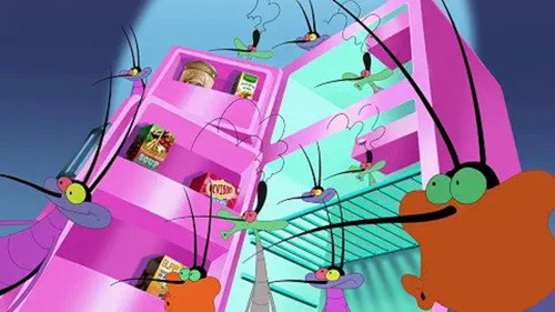 Oggy and the Cockroaches Season 6 Episode 7 - The Great Invasion