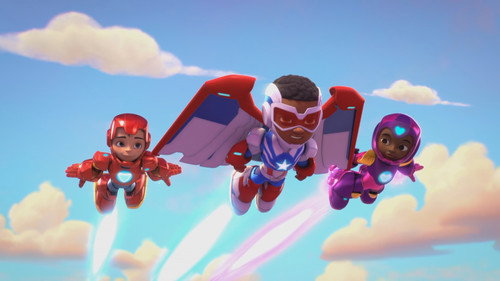 Iron Man and His Awesome Friends Season 1 Episode 9 - Captain America Goes Fast