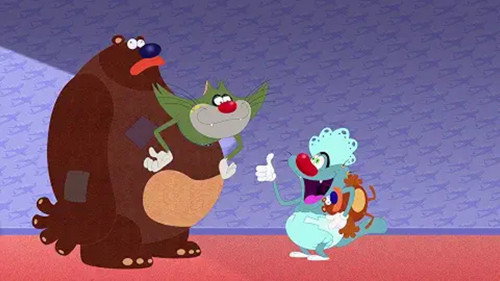 Oggy and the Cockroaches Season 6 Episode 52 - Sweet Teddy-Bear
