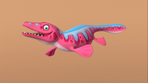 Dinosaur Train Season 2 Episode 49 - Dinosaur Train Submarine: Maisie Mosasaurus