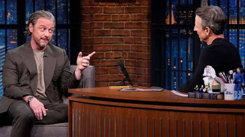 Late Night with Seth Meyers Season 14 Episode 12 - James McAvoy, Chef José Andrés