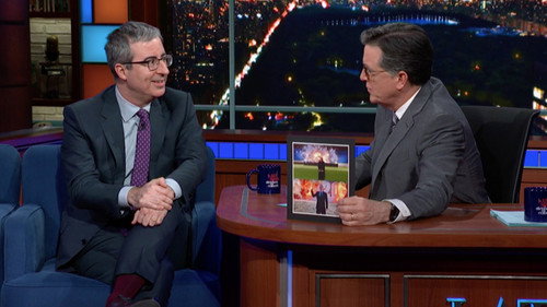 John Oliver, Future Islands still