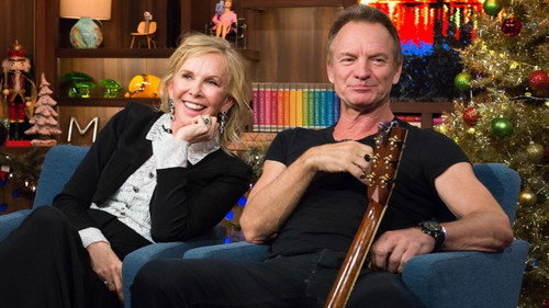 Trudie Styler & Sting still