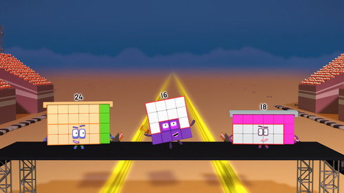Numberblocks Season 5 Episode 12 - Rectangle Racers