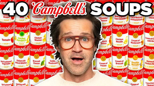 We Tried EVERY Campbell's Soup Flavor still