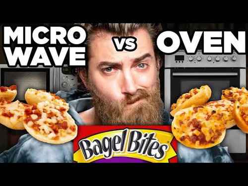 Microwaved vs. Oven-Baked Snack Taste Test still