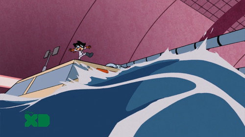 Super Robot Monkey Team Hyperforce Go! Season 1 Episode 2 - Depths of Fear