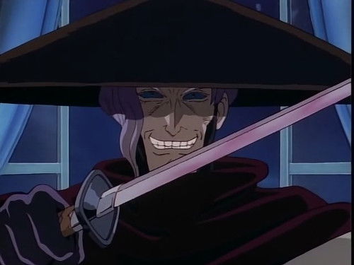 Rurouni Kenshin Season 1 Episode 6 - The Appearance of Kurogasa: Visitor from the Shadows