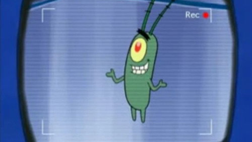 Plankton's Diary: Plankton's Evil Plan still