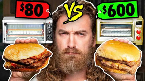 $80 vs. $600 Toaster Oven Taste Test still