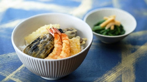 Rika's TOKYO CUISINE: Ten Don (Tempura Rice Bowl) still