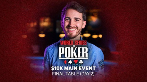 WSOP 2021 Main Event Final Table Day 2 still