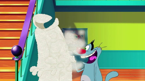 Oggy and the Flour Man still