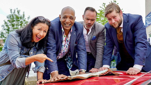 Celebrity Antiques Road Trip Season 9 Episode 3 - Dan Brocklebank and Hayley Tamaddon