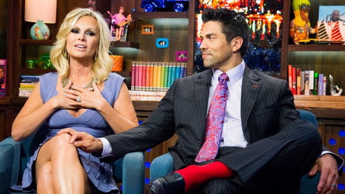 Tamra and Eddie Judge still