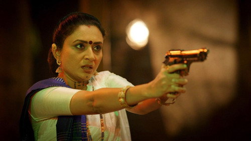 Kadambari Pulls Out A Gun still