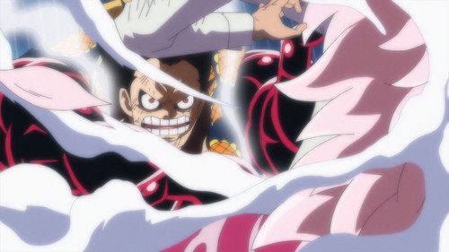 One Piece Season 17 Episode 728 - Luffy! An All-Out Leo Bazooka!