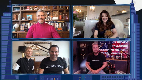 LVP, Lance Bass, Lala Kent, & Randall Emmett still
