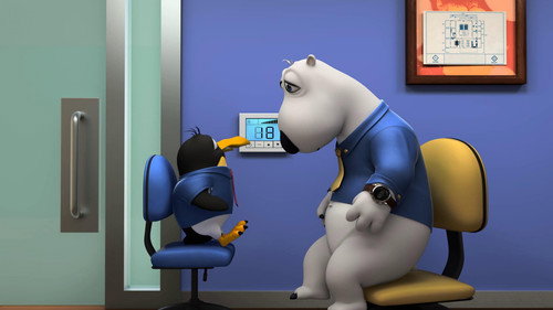 Bernard Season 6 Episode 15 - Office Chair Moving Competition