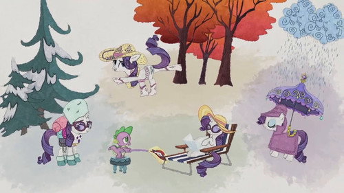 Rarity's Peek Behind The Boutique: Fashion VS. Function still