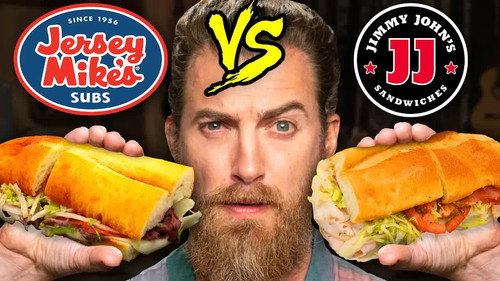 Jersey Mike's vs. Jimmy John's Taste Test | Food Feuds still