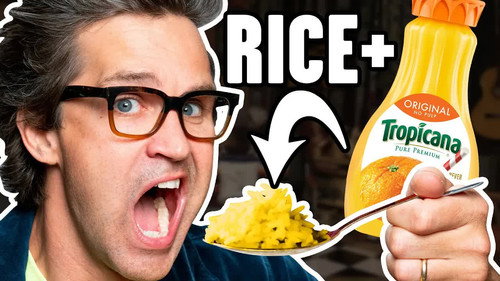 Good Mythical Morning Season 18 Episode 23 - Cooking Rice In Different Liquids (Taste Test)