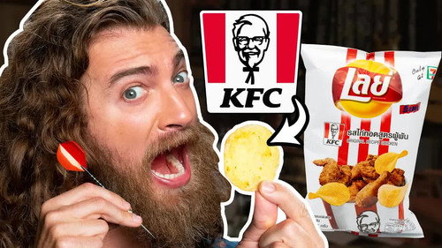 International Lays Chips Taste Test still