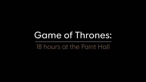 18 Hours at the Paint Hall still