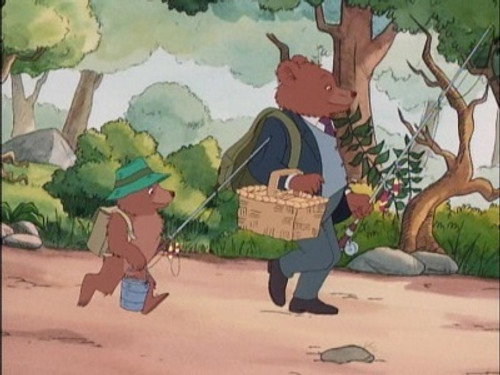 Little Bear Season 1 Episode 12 - Fishing with Father Bear