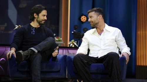 Milo Ventimiglia & Ricky Martin still