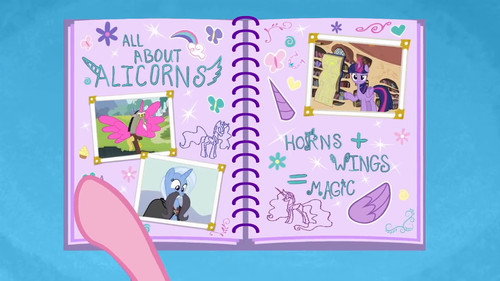 Baby Flurry Heart's Heartfelt Scrapbook: All About Alicorns still