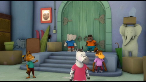 Babar and the Adventures of Badou Season 1 Episode 4 - Hidden Courtyard