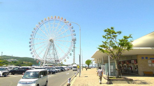 A Midsummer Service Area on Awaji Island still